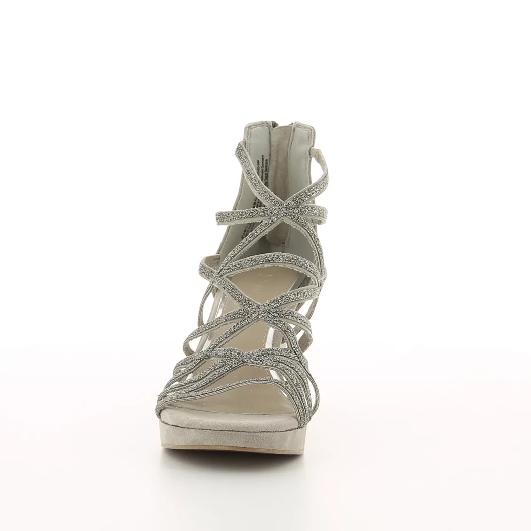Image (5) de la chaussures Marco Tozzi - Sandales et Nu-Pieds Taupe en Cuir synthétique