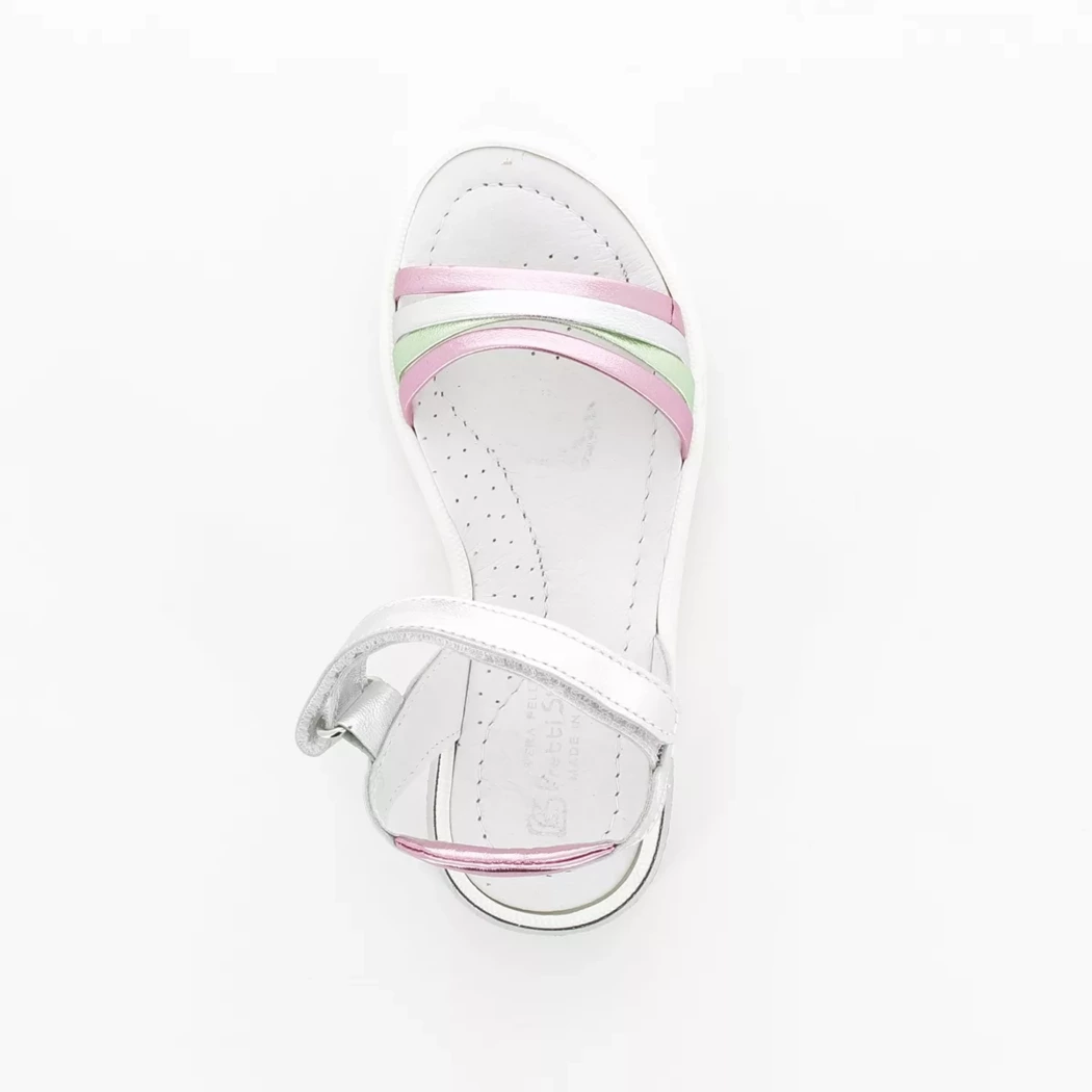 Image (6) de la chaussures Pretty Shoes - Sandales et Nu-Pieds Argent en Cuir