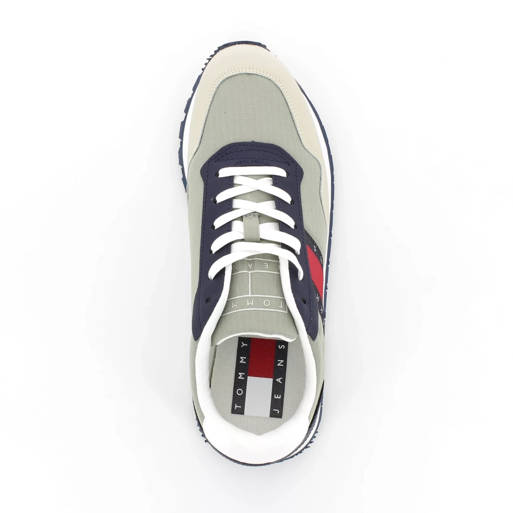Image (6) de la chaussures Tommy jeans - Baskets Bleu en Multi-Matières