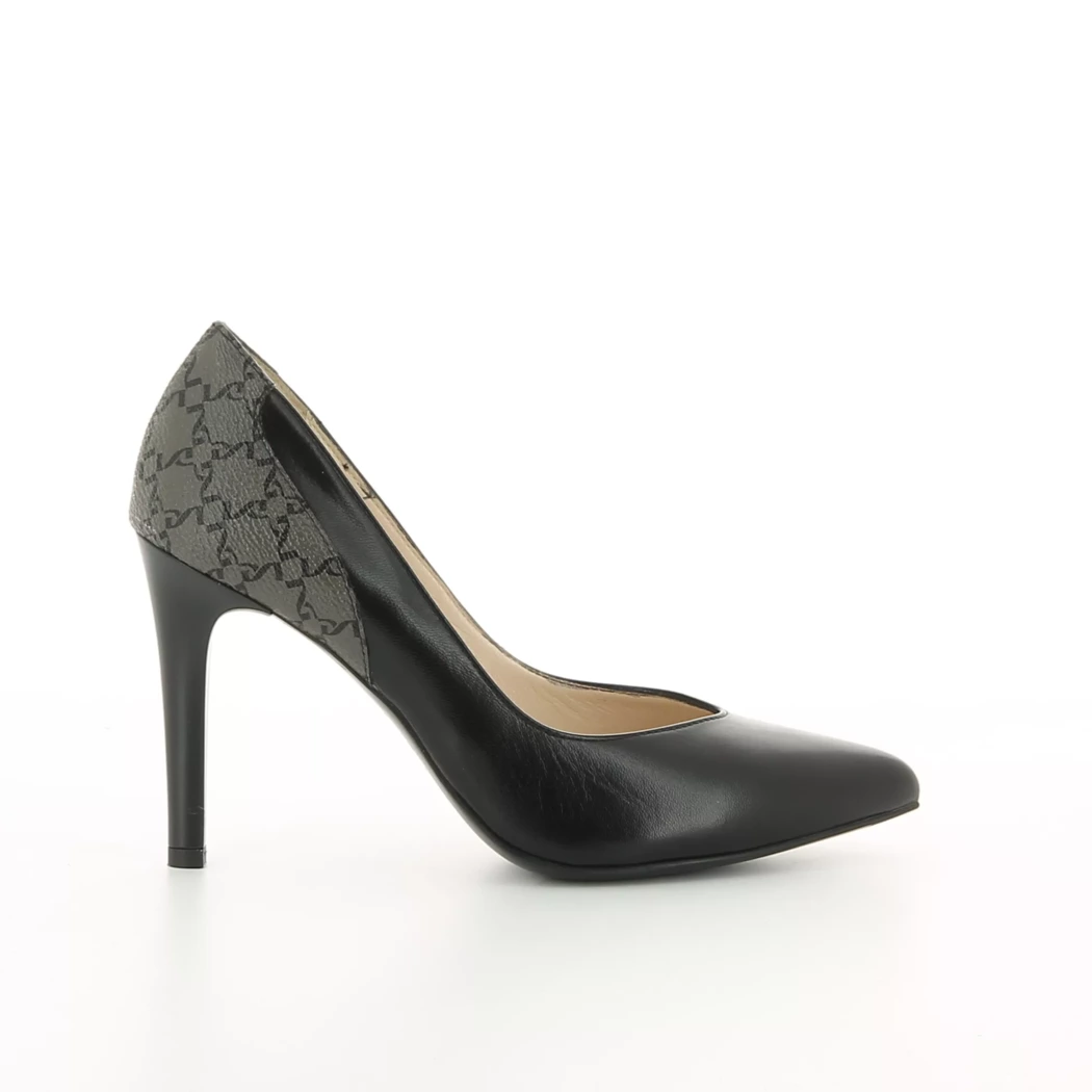 Image (2) de la chaussures Nero Giardini - Escarpins Noir en Cuir