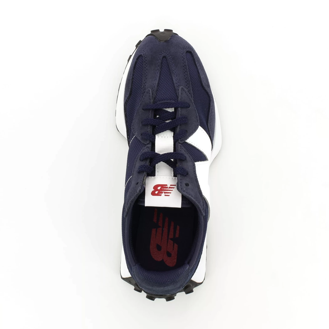 Image (6) de la chaussures New Balance - Baskets Bleu en Cuir nubuck