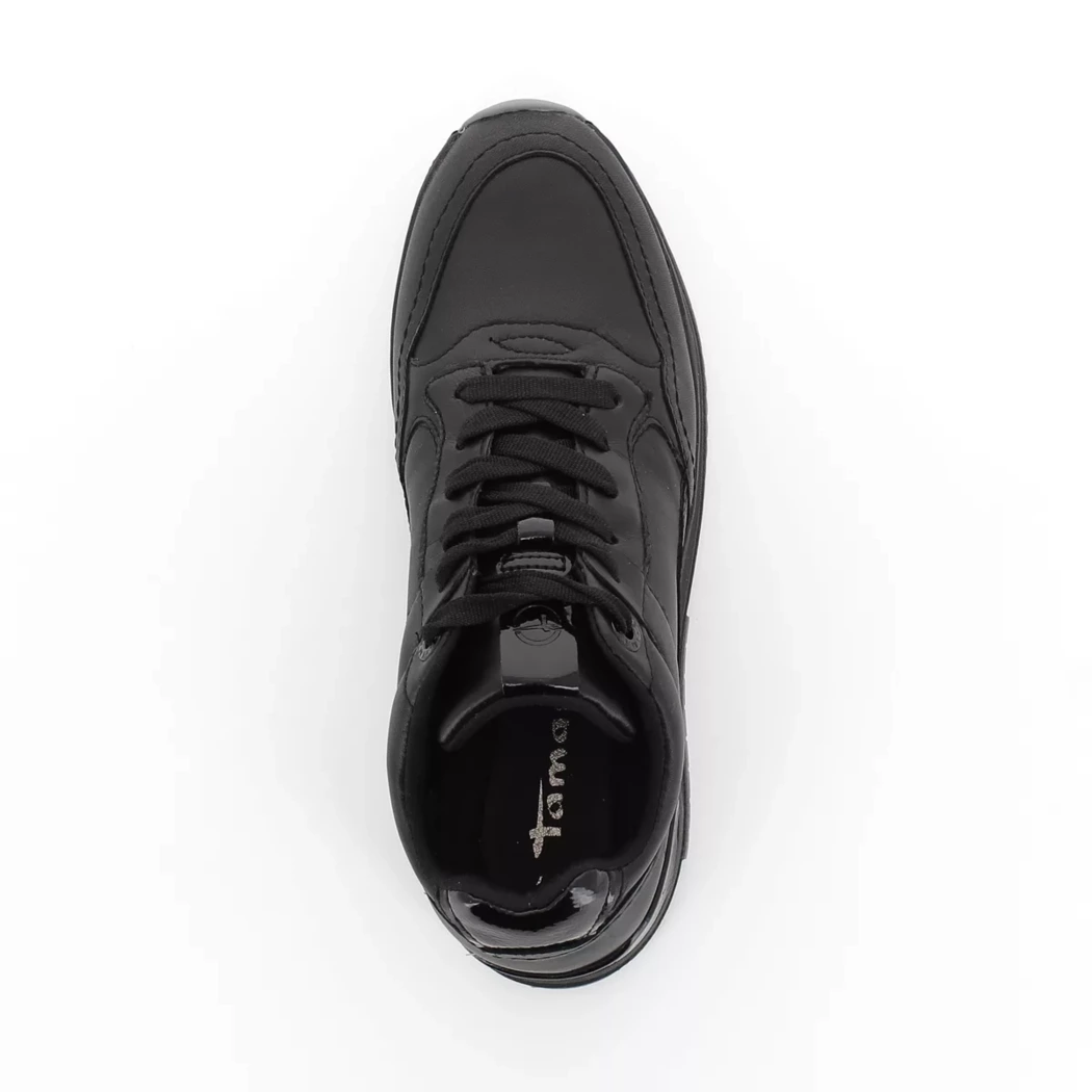 Image (6) de la chaussures Tamaris - Baskets Noir en Cuir