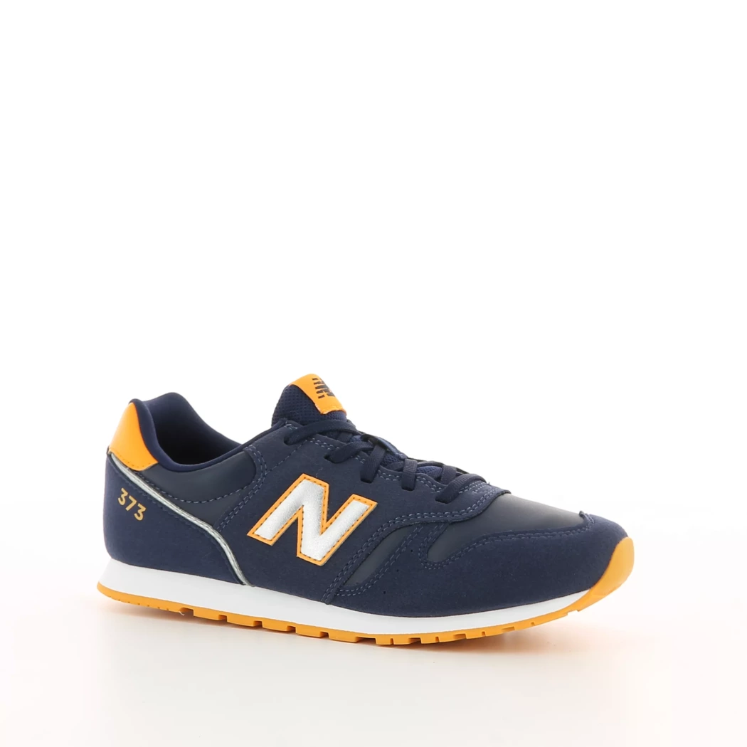 Image (1) de la chaussures New Balance - Baskets Bleu en Cuir nubuck