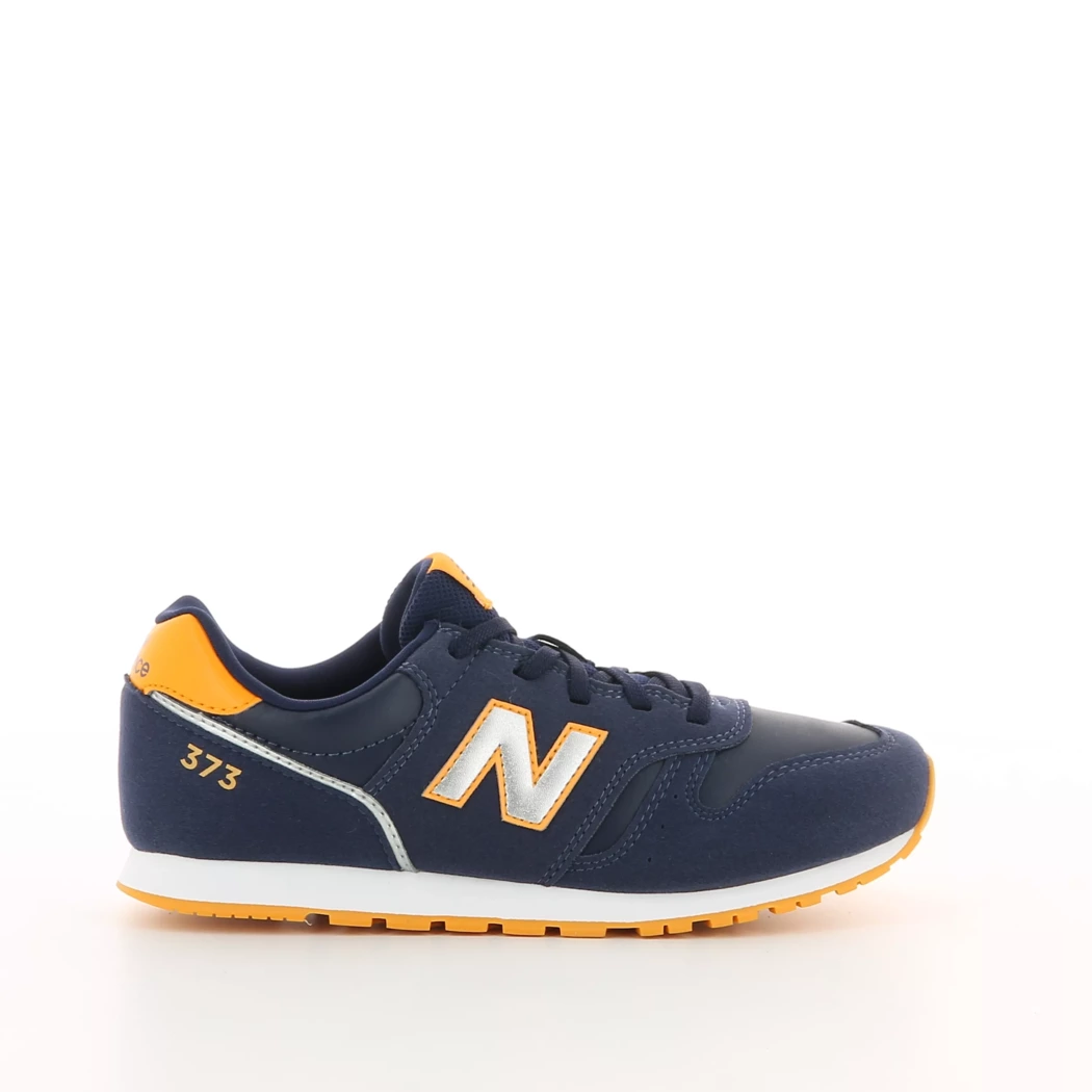 Image (2) de la chaussures New Balance - Baskets Bleu en Cuir nubuck