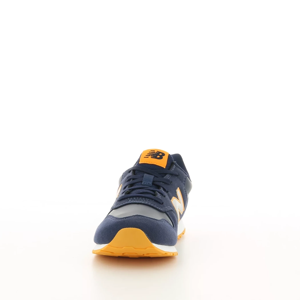 Image (5) de la chaussures New Balance - Baskets Bleu en Cuir nubuck