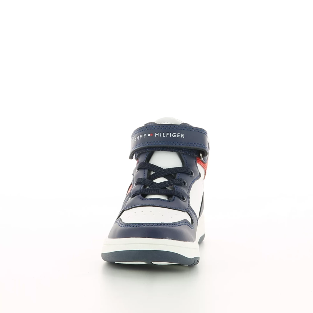 Image (5) de la chaussures Tommy Hilfiger - Baskets Bleu en Cuir synthétique