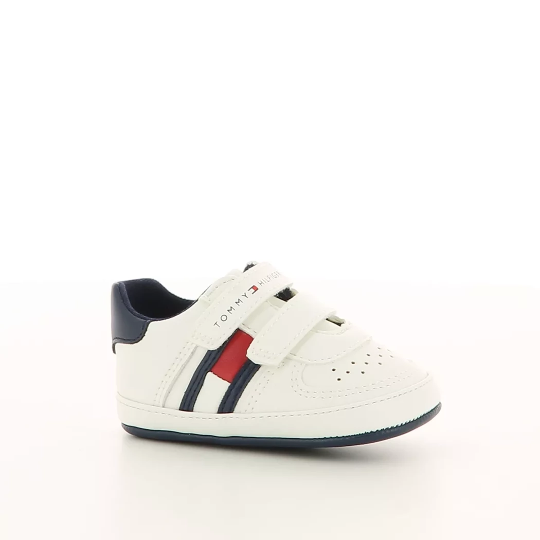 Image (1) de la chaussures Tommy Hilfiger - Chaussons bébé Blanc en Cuir synthétique