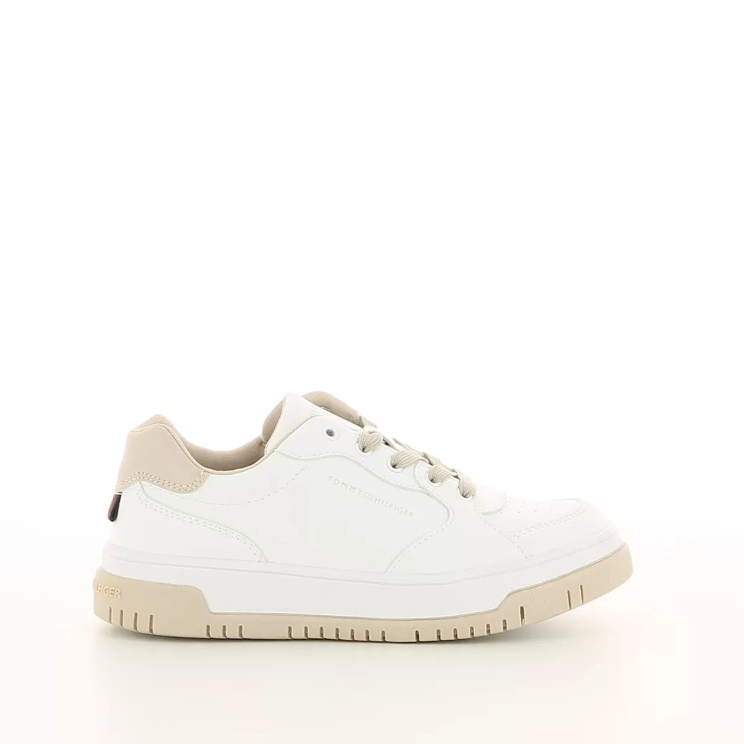 Image (2) de la chaussures Tommy Hilfiger - Baskets Blanc en Cuir synthétique