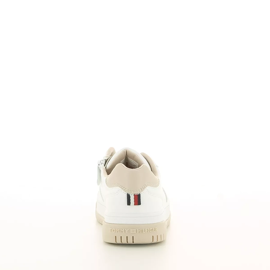 Image (3) de la chaussures Tommy Hilfiger - Baskets Blanc en Cuir synthétique
