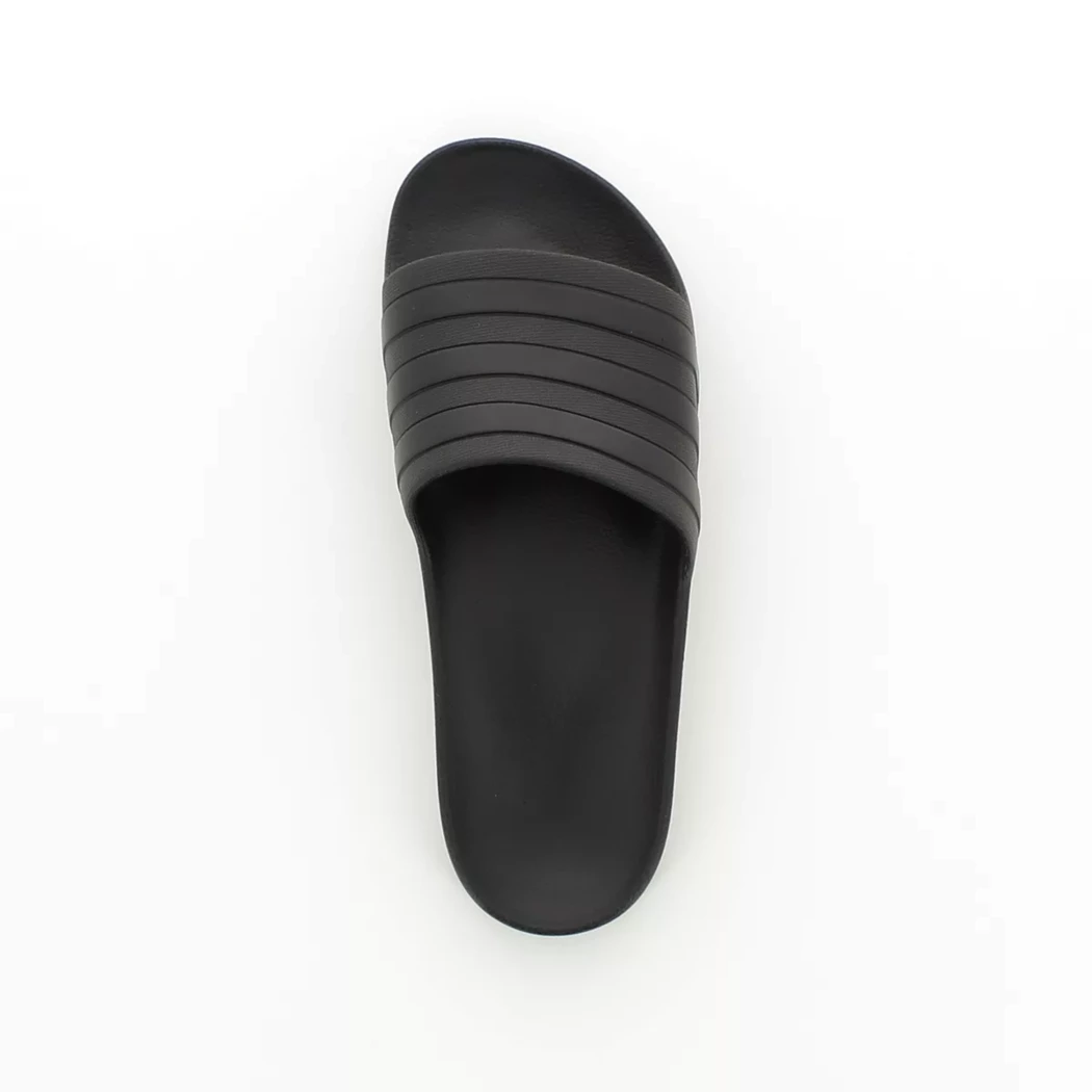 Image (6) de la chaussures Adidas - Tongs et Plage Noir en Caoutchouc