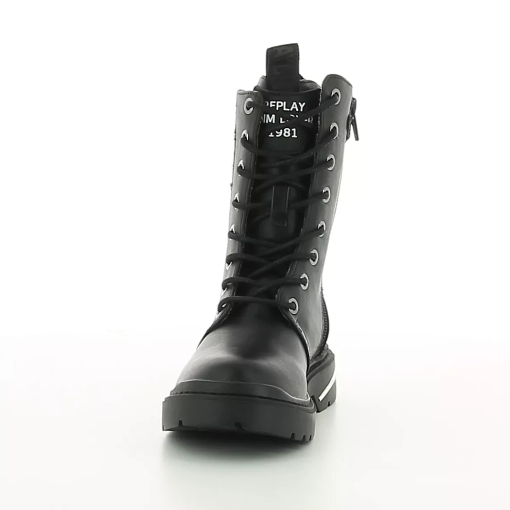 Image (5) de la chaussures Replay - Bottines Noir en Multi-Matières