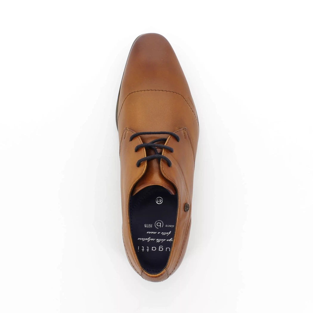Image (6) de la chaussures Bugatti - Chaussures à lacets Cuir naturel / Cognac en Cuir