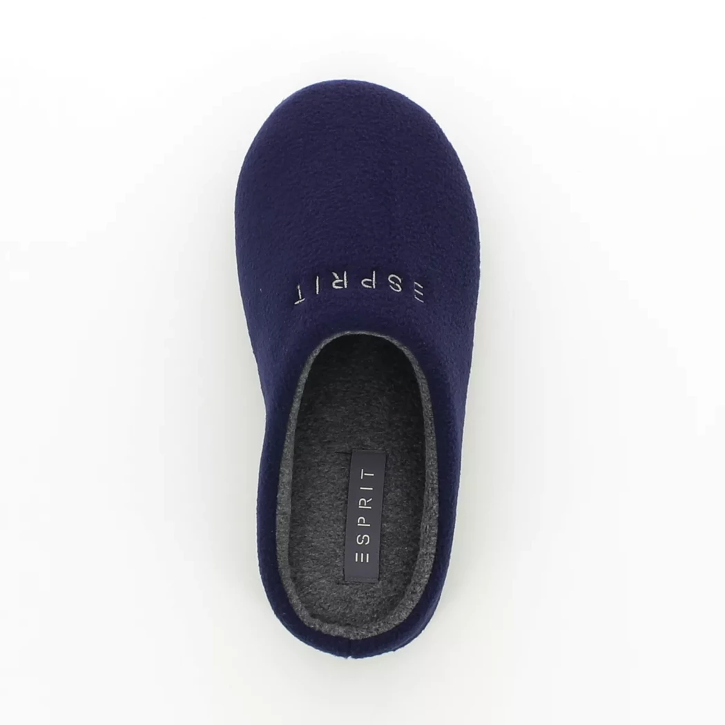 Image (6) de la chaussures Esprit - Pantoufles et Chaussons Bleu en Textile