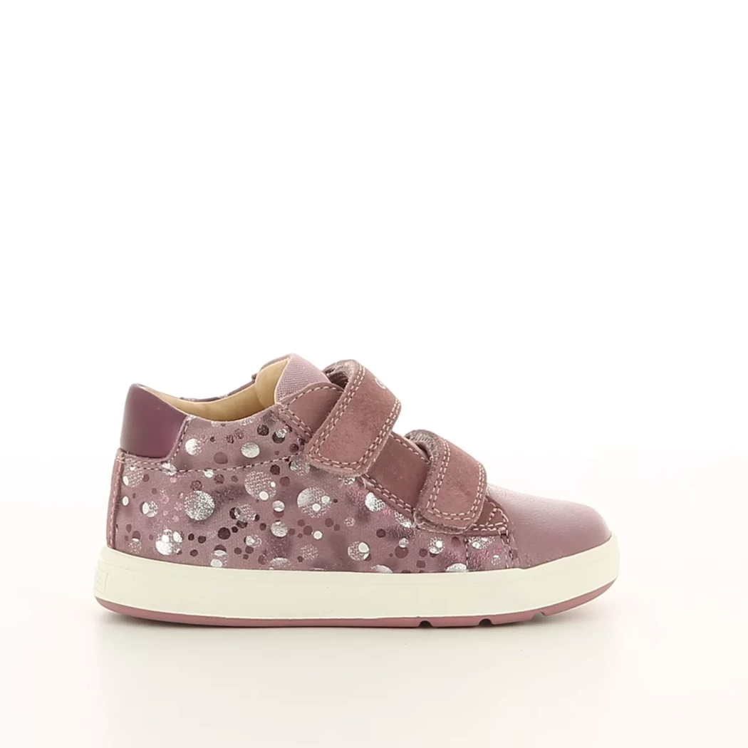 Image (2) de la chaussures Geox - Bottines Rose en Cuir