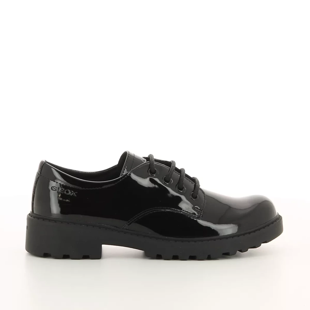 Image (2) de la chaussures Geox - Chaussures à lacets Noir en Cuir synthétique
