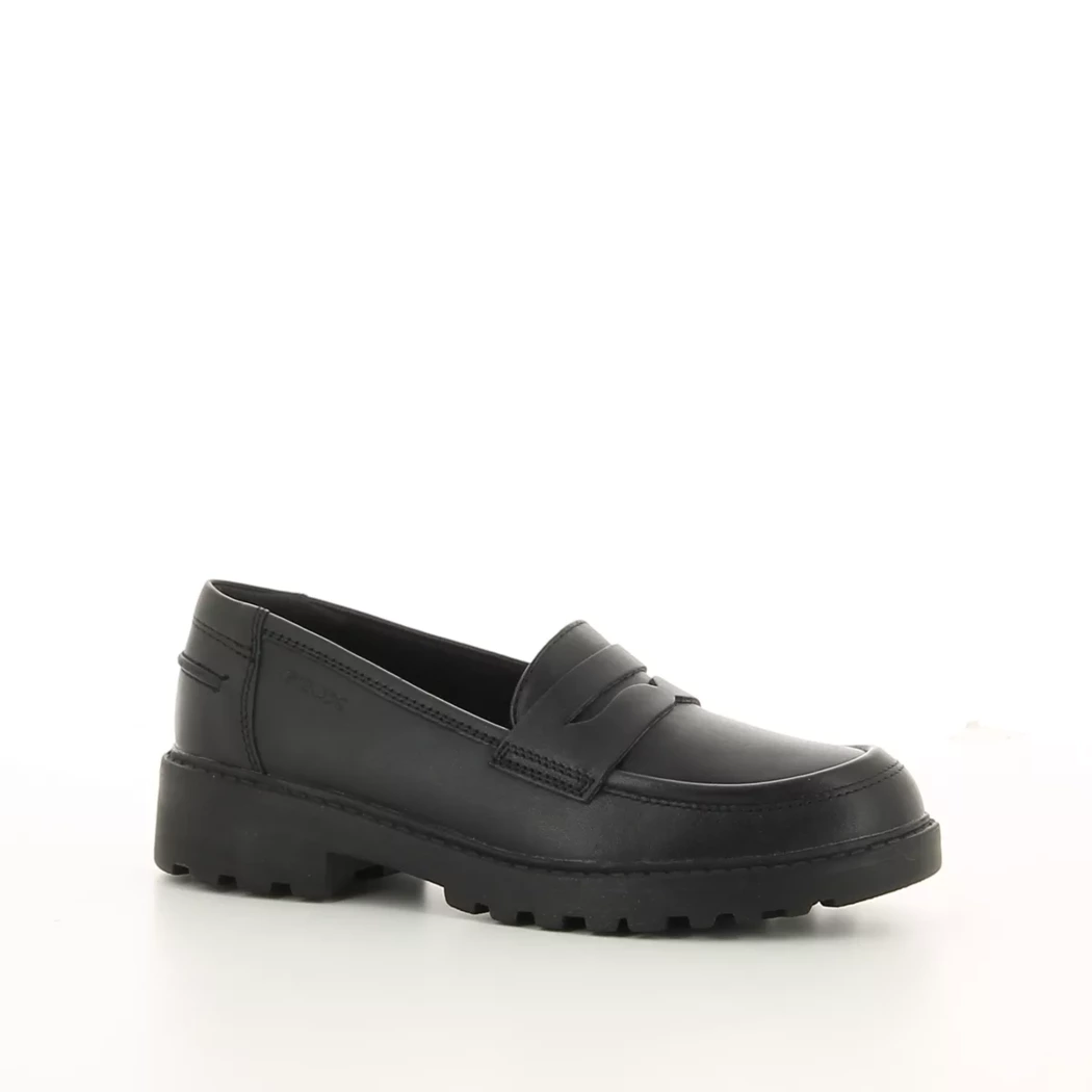 Image (1) de la chaussures Geox - Mocassins Noir en Cuir synthétique
