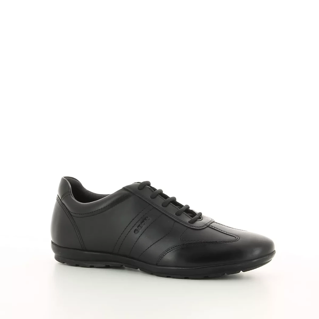 Image (1) de la chaussures Geox - Chaussures à lacets Noir en Cuir