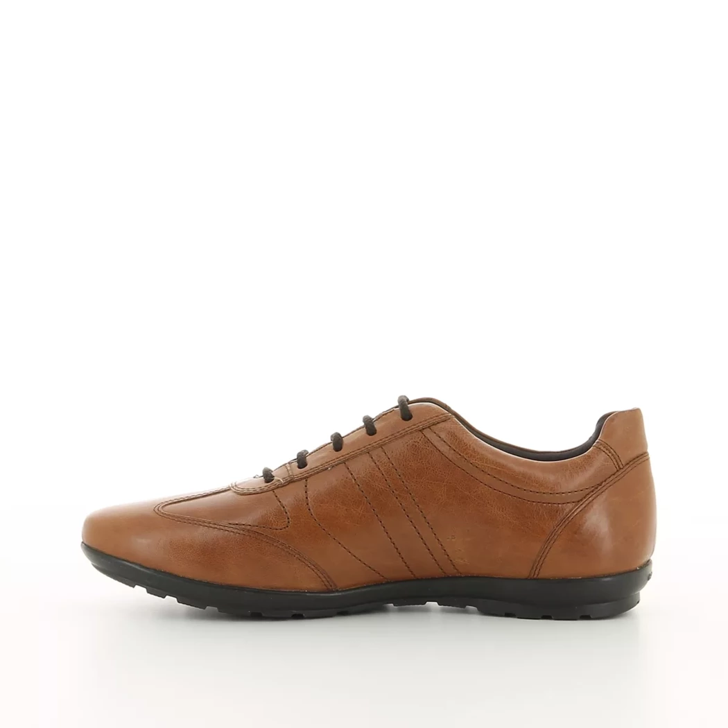 Image (4) de la chaussures Geox - Chaussures à lacets Cuir naturel / Cognac en Cuir