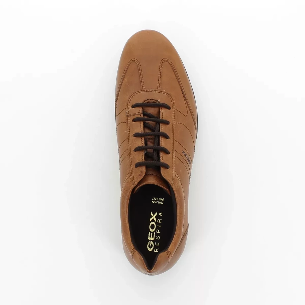 Image (6) de la chaussures Geox - Chaussures à lacets Cuir naturel / Cognac en Cuir