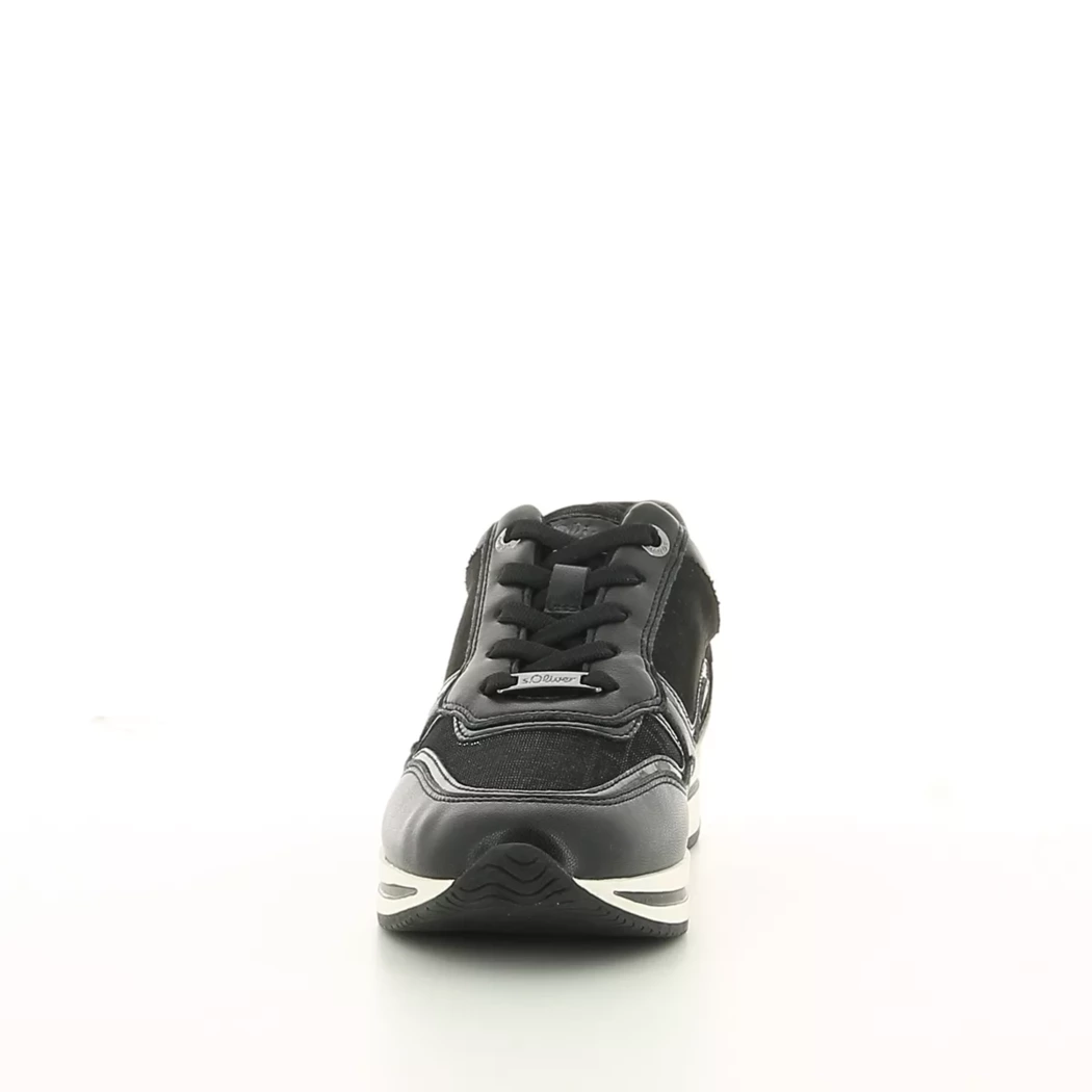 Image (5) de la chaussures S.Oliver - Baskets Noir en Multi-Matières