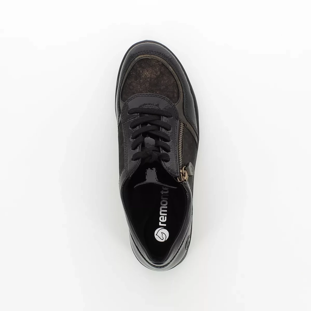 Image (6) de la chaussures Remonte - Chaussures à lacets Noir en Multi-Matières