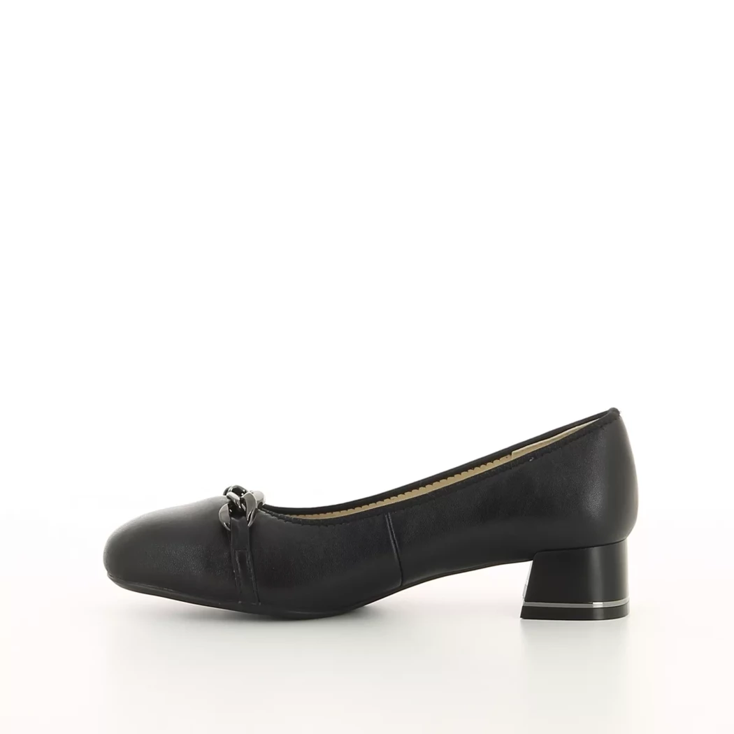 Image (4) de la chaussures Rieker - Escarpins Noir en Cuir