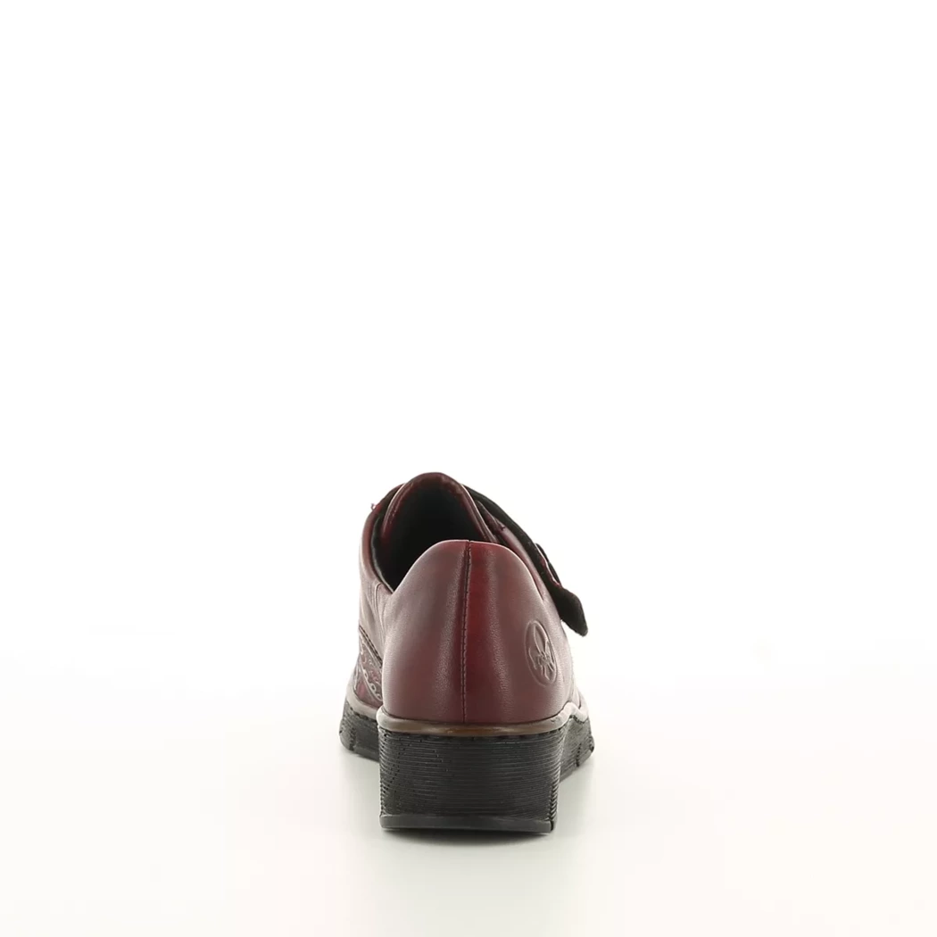 Image (3) de la chaussures Rieker - Chaussures à velcro Bordeaux en Multi-Matières