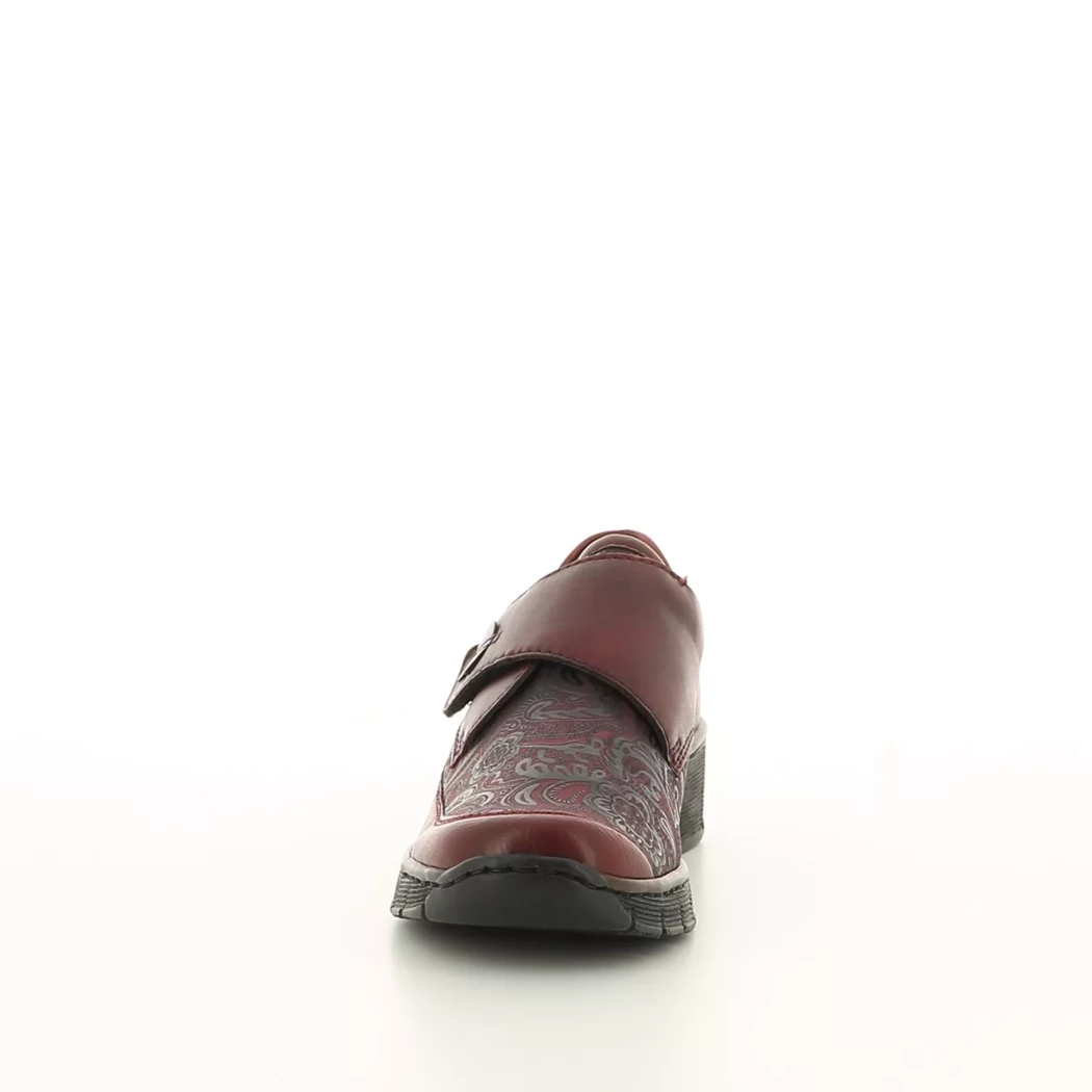 Image (5) de la chaussures Rieker - Chaussures à velcro Bordeaux en Multi-Matières