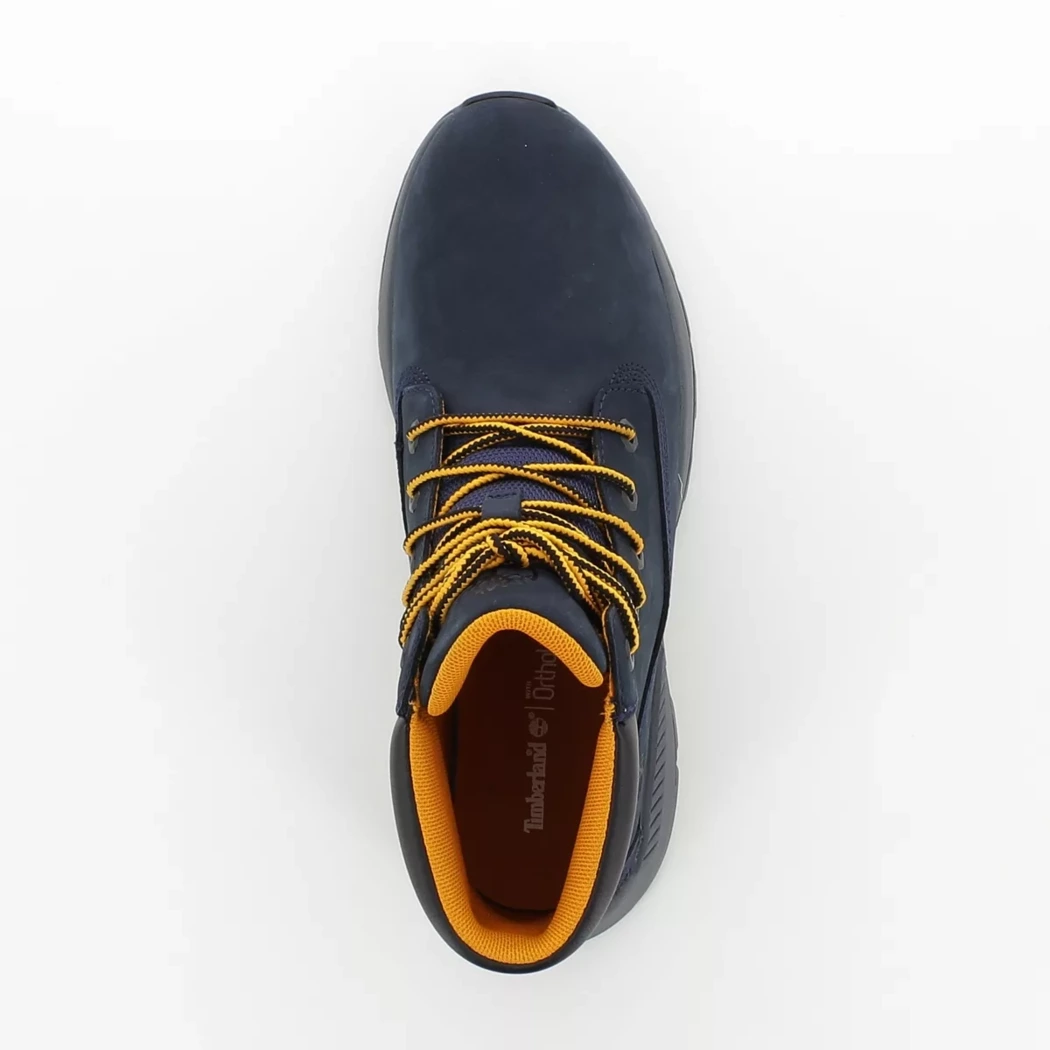 Image (6) de la chaussures Timberland - Bottines Bleu en Cuir nubuck
