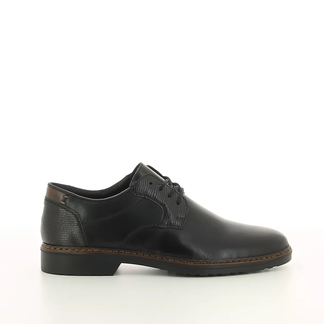 Image (2) de la chaussures Rieker - Chaussures à lacets Noir en Cuir