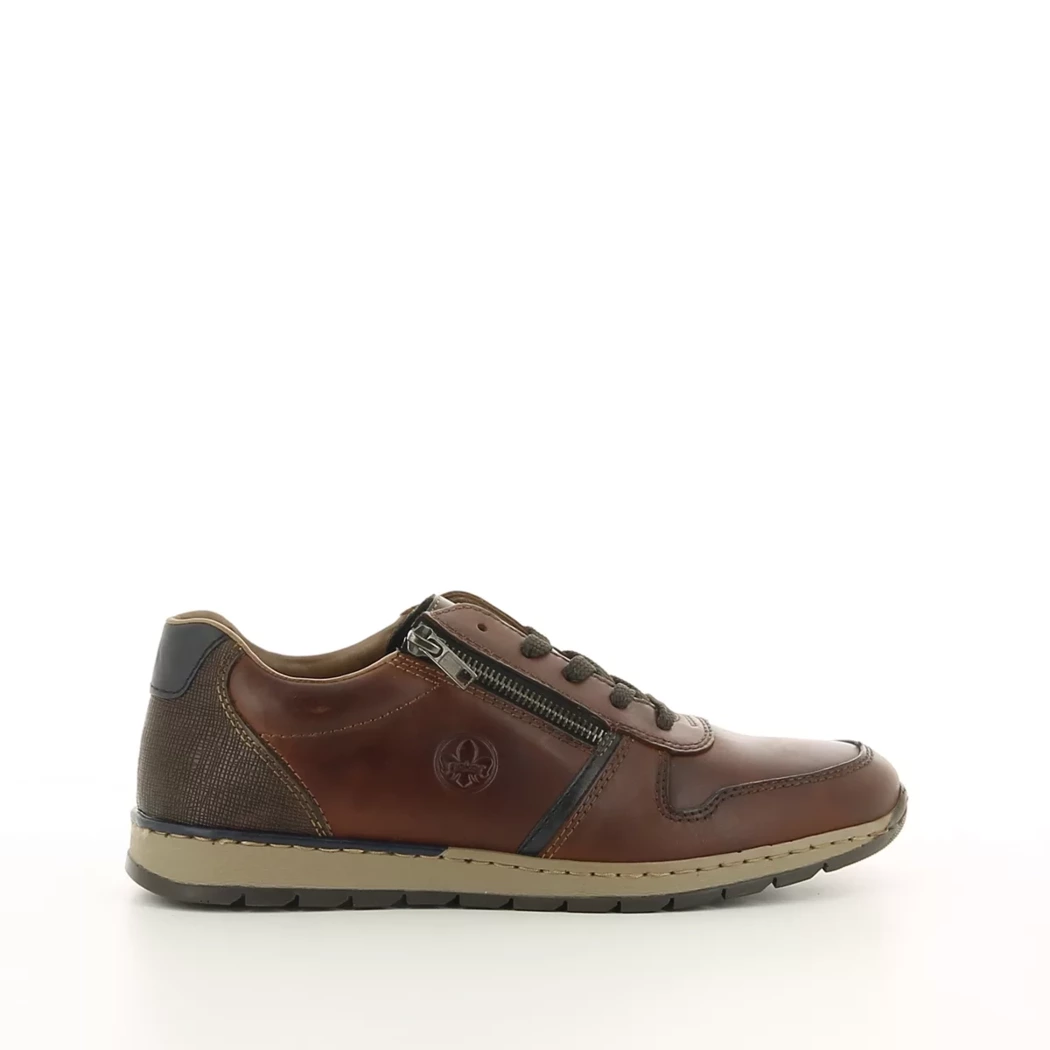 Image (2) de la chaussures Rieker - Chaussures à lacets Cuir naturel / Cognac en Cuir