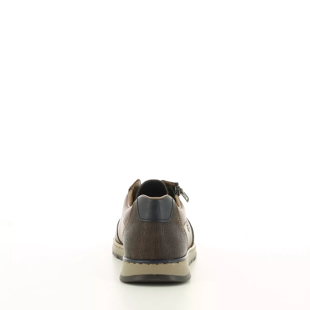 Image (3) de la chaussures Rieker - Chaussures à lacets Cuir naturel / Cognac en Cuir