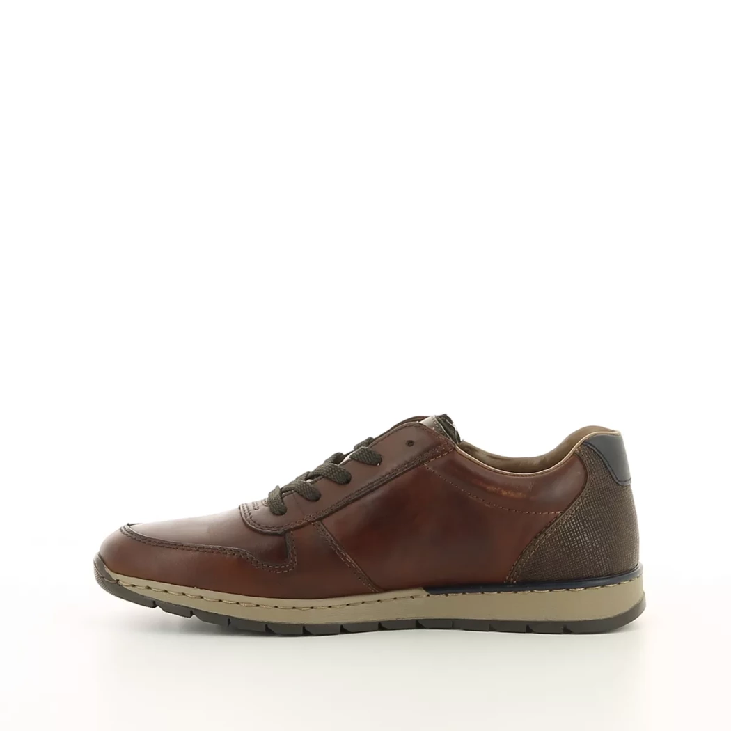 Image (4) de la chaussures Rieker - Chaussures à lacets Cuir naturel / Cognac en Cuir