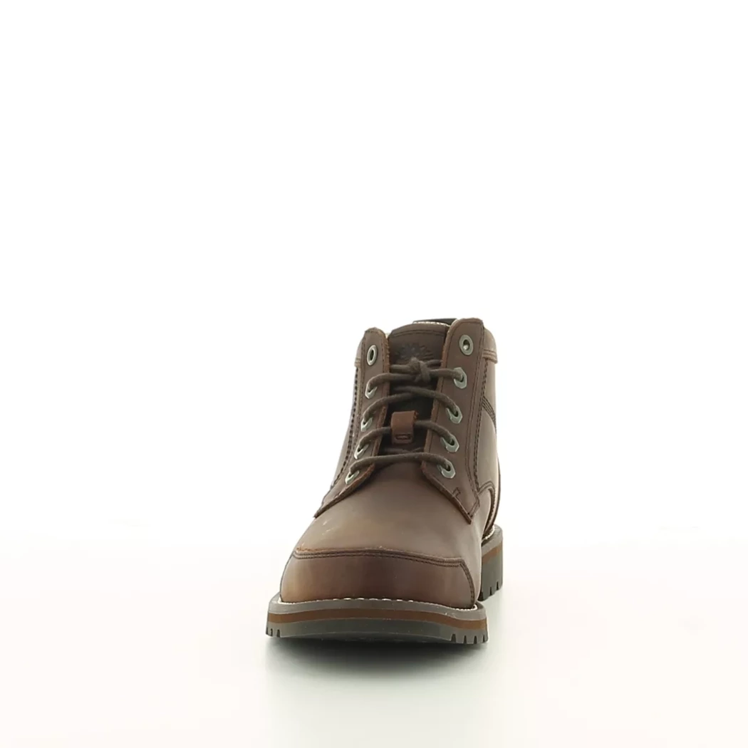 Image (5) de la chaussures Timberland - Bottines Marron en Cuir