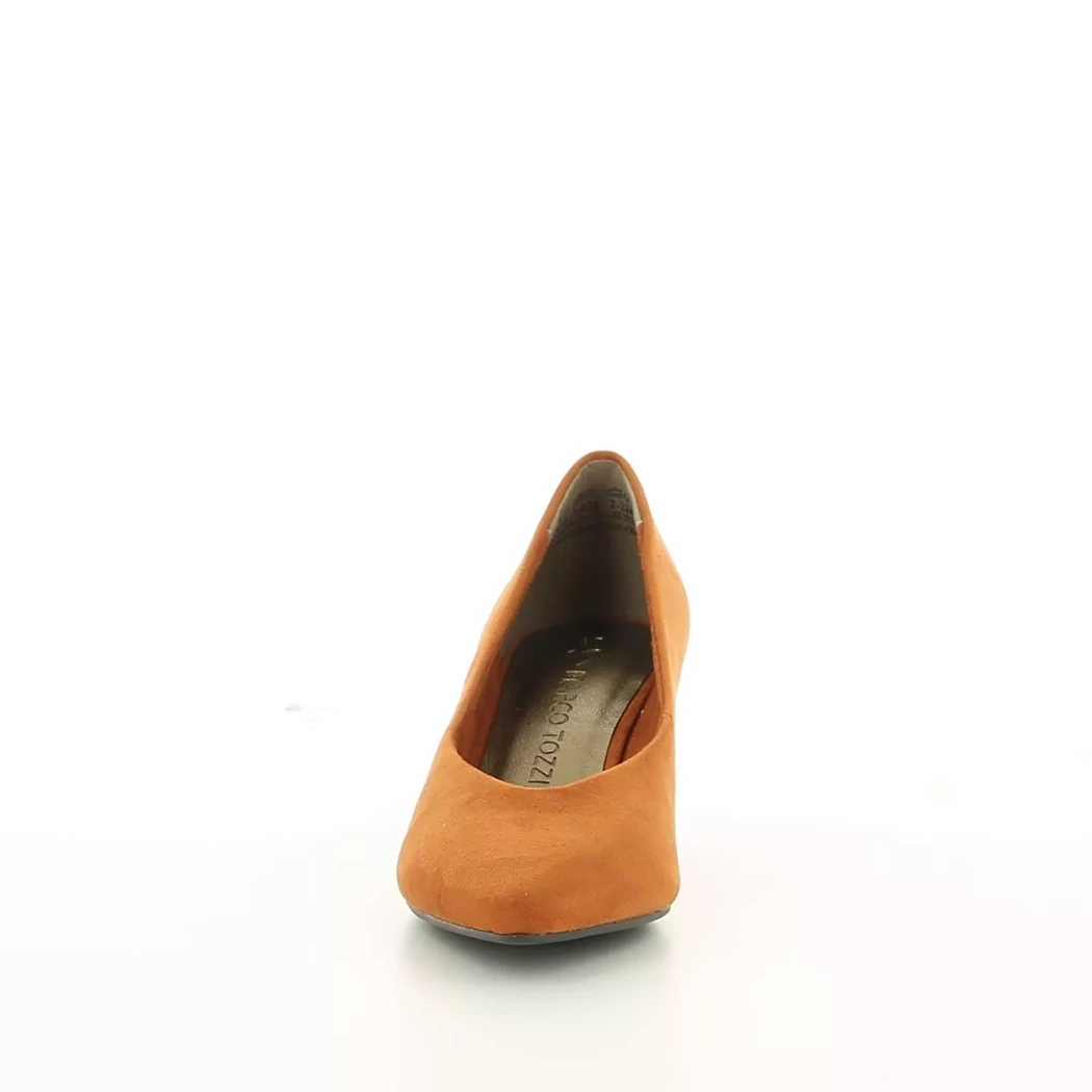 Image (5) de la chaussures Marco Tozzi - Escarpins Orange en Cuir synthétique