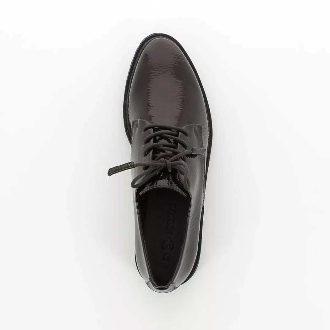 Image (6) de la chaussures Marco Tozzi - Chaussures à lacets Marron en Cuir synthétique