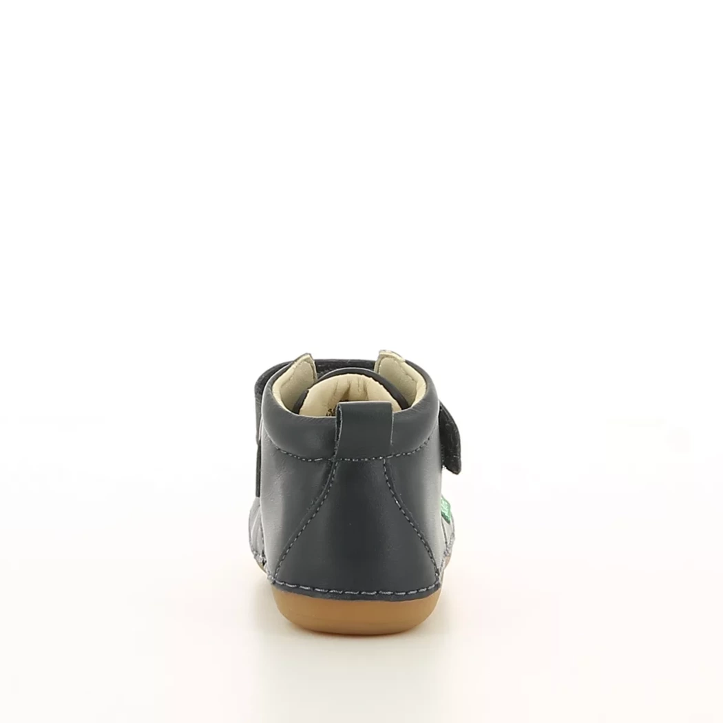 Image (3) de la chaussures Kickers - Bottines Bleu en Cuir
