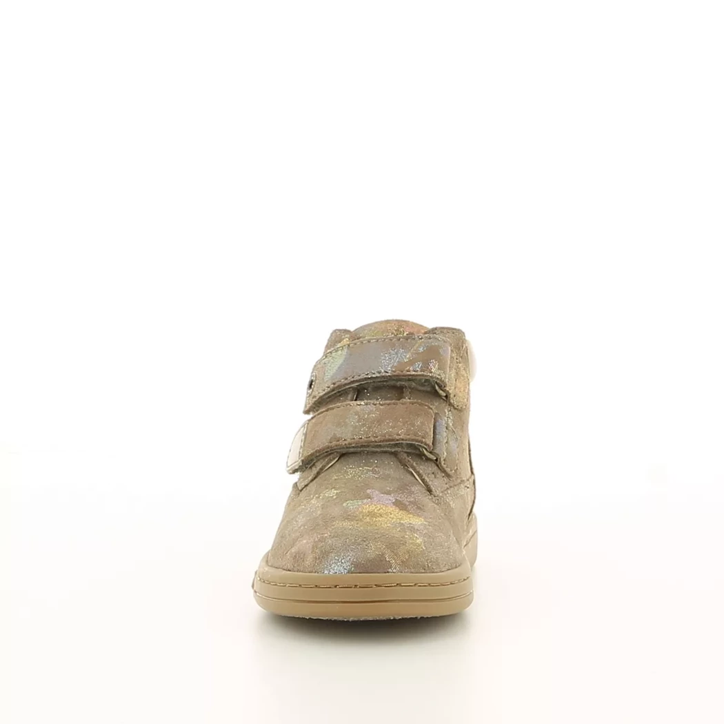 Image (5) de la chaussures Kickers - Bottines Taupe en Cuir nubuck