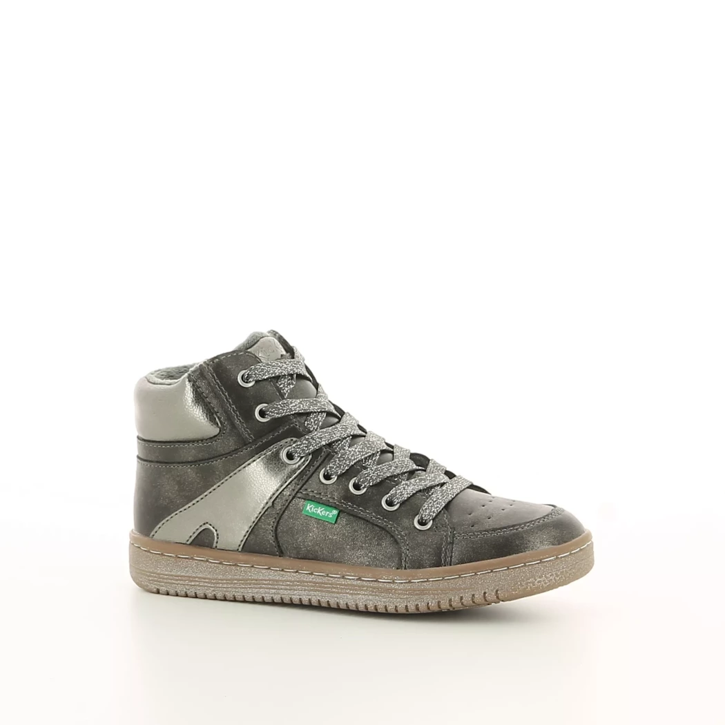 Image (1) de la chaussures Kickers - Bottines Or / Bronze / Platine en Cuir synthétique