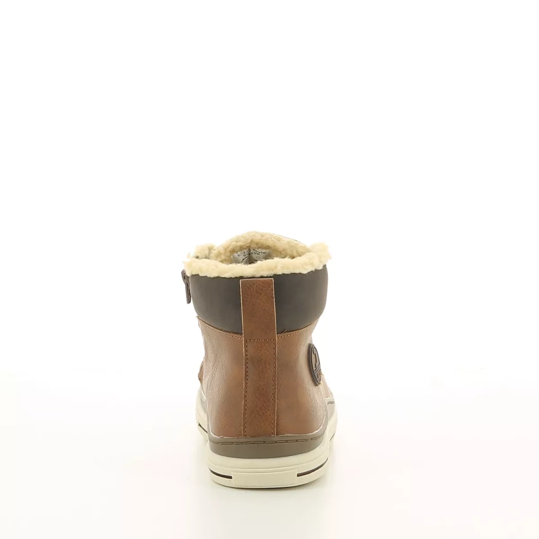 Image (3) de la chaussures Safety Jogger - Bottines Cuir naturel / Cognac en Cuir synthétique