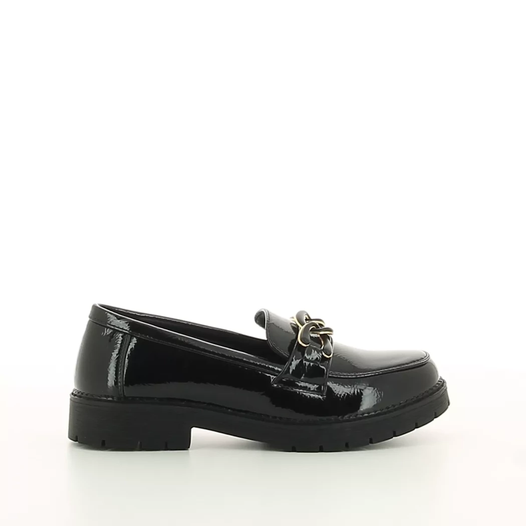 Image (2) de la chaussures Les Arlesiennes - Mocassins Noir en Cuir synthétique