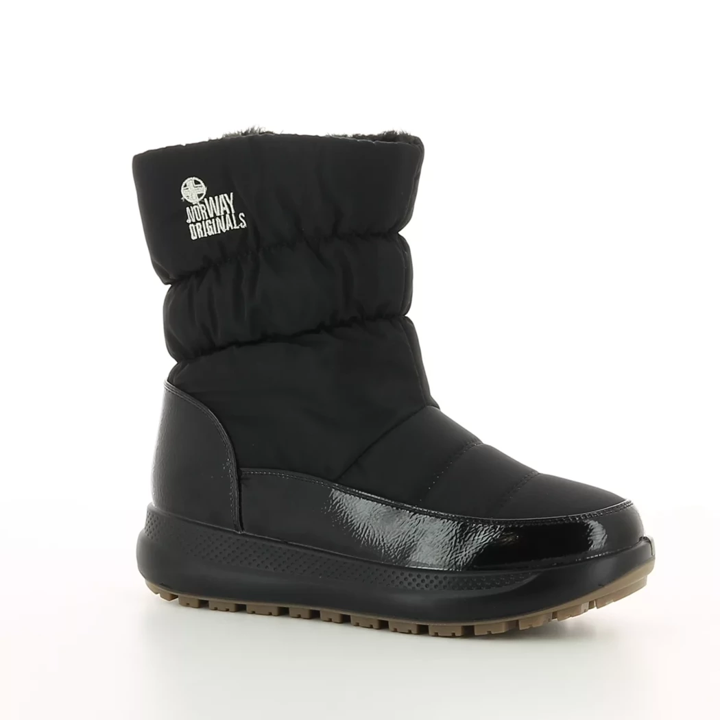 Image (1) de la chaussures Norway Originals - Boots Noir en Textile