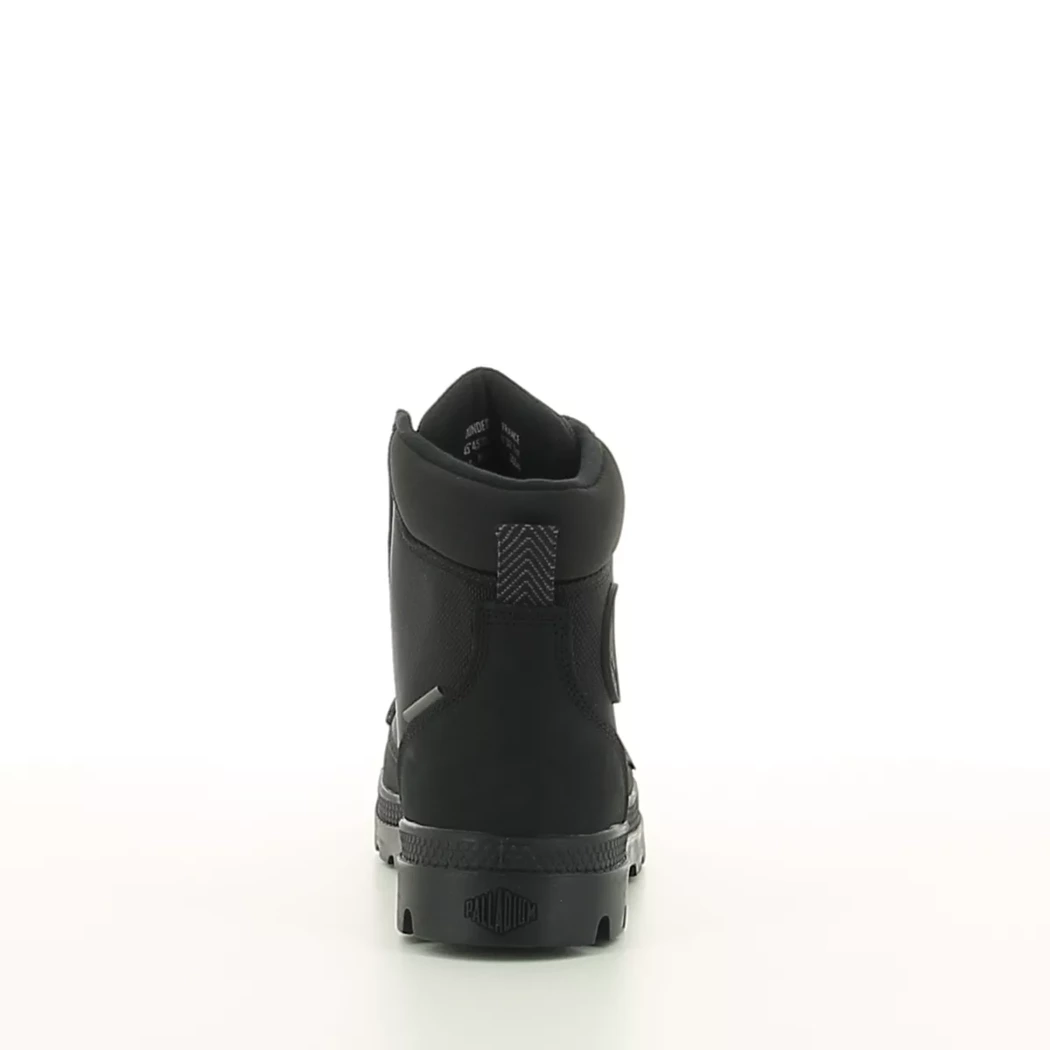 Image (3) de la chaussures Palladium - Bottines Noir en Cuir nubuck