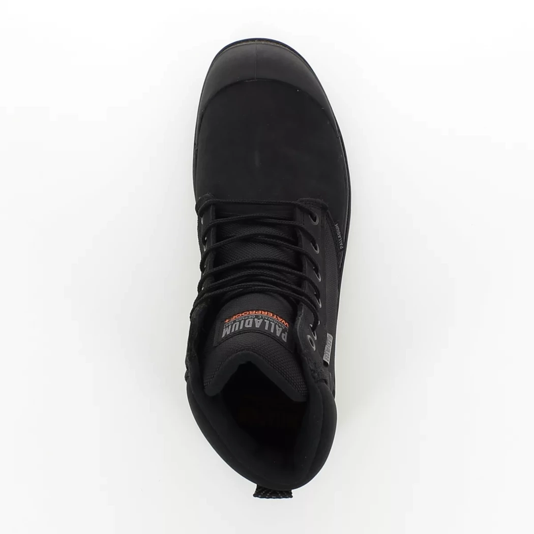 Image (6) de la chaussures Palladium - Bottines Noir en Cuir nubuck