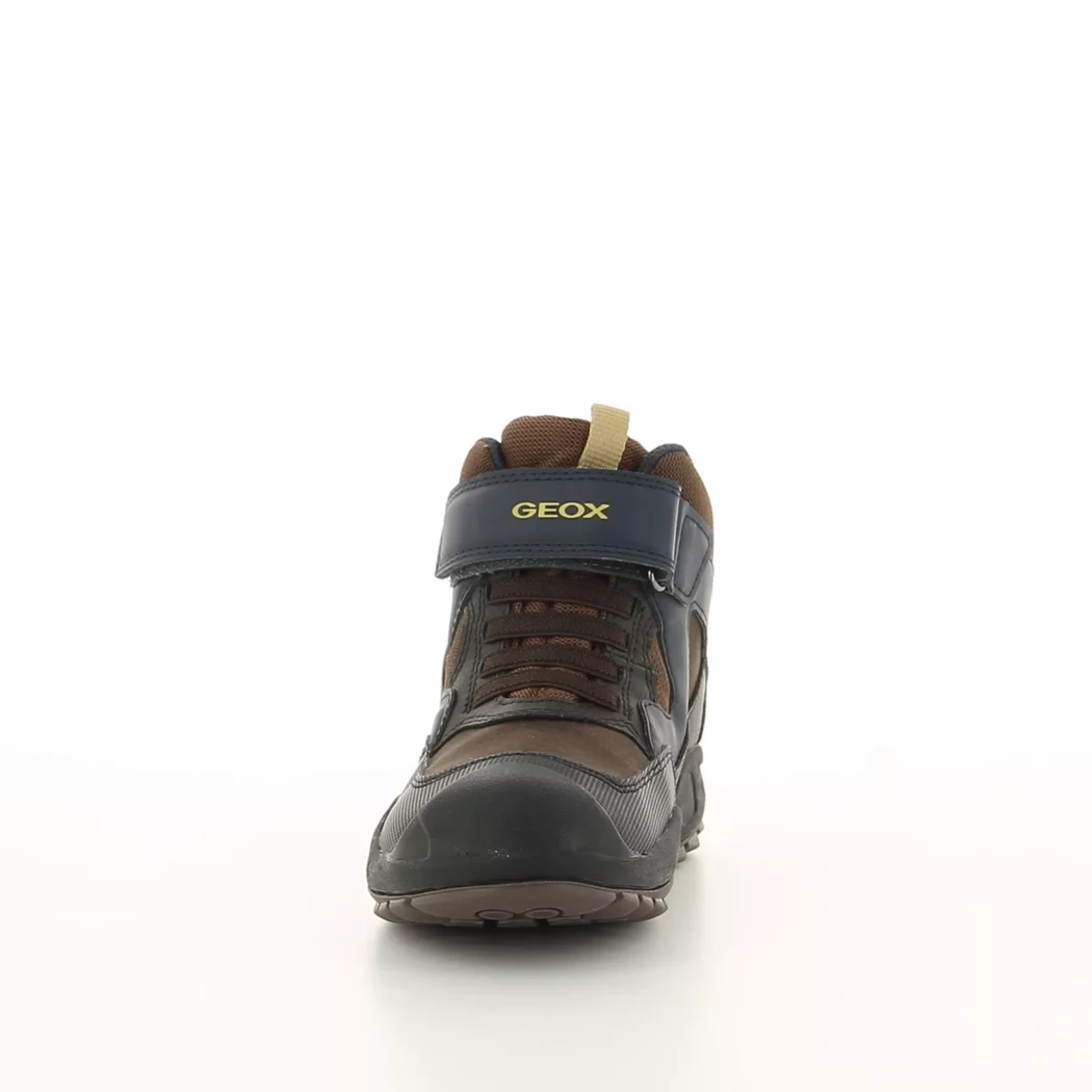 Image (5) de la chaussures Geox - Bottines Marron en Cuir synthétique