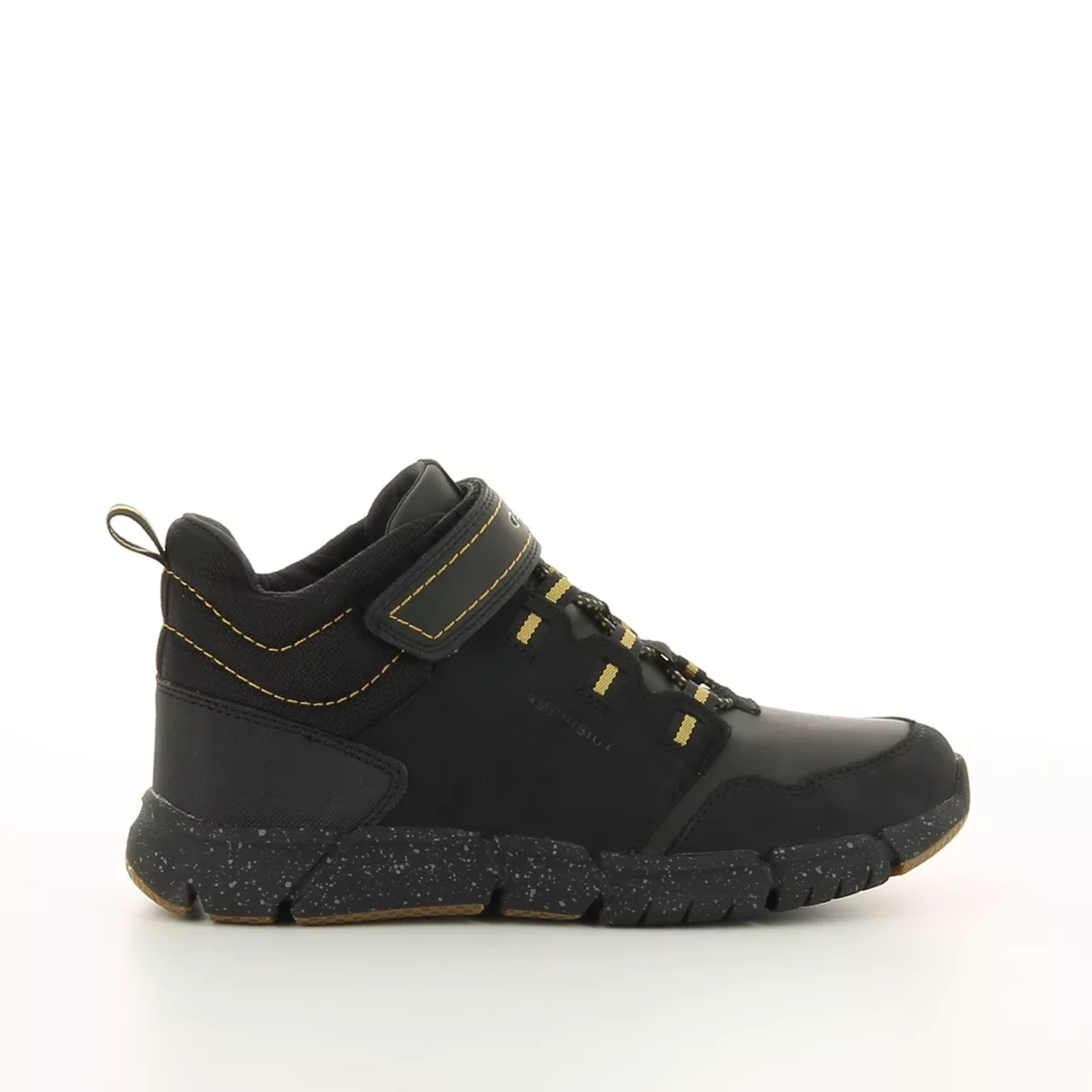 Image (2) de la chaussures Geox - Bottines Noir en Cuir synthétique