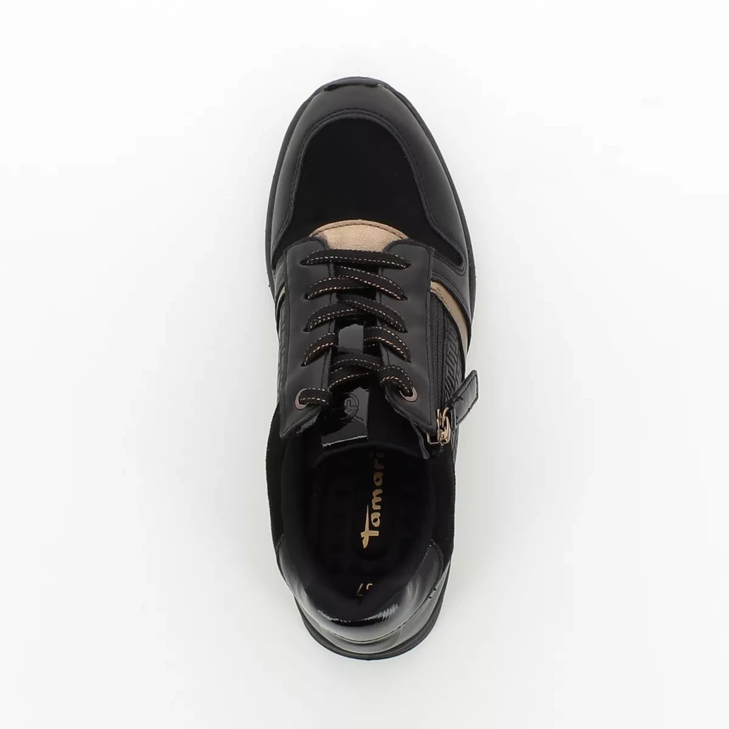 Image (6) de la chaussures Tamaris - Baskets Noir en Cuir synthétique