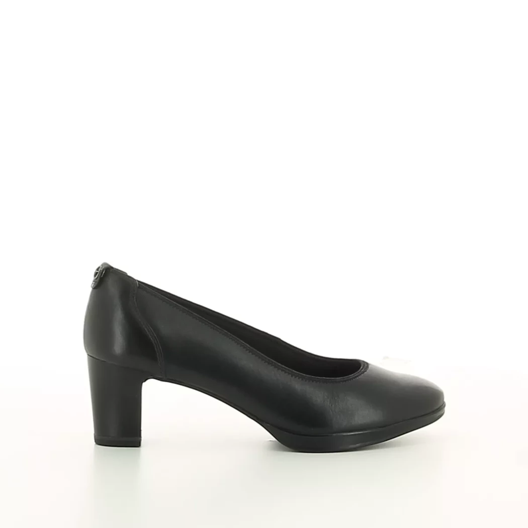 Image (2) de la chaussures Tamaris - Escarpins Noir en Cuir