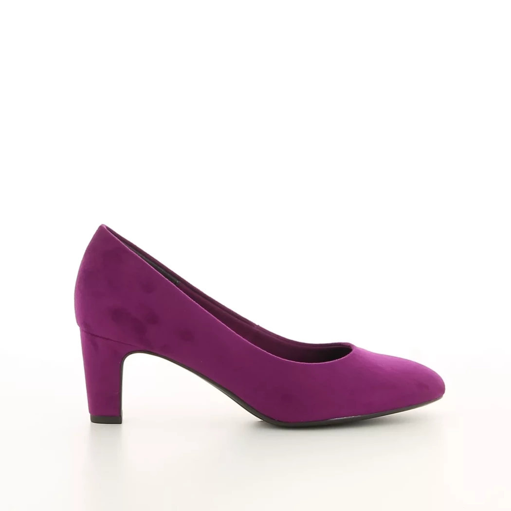 Image (2) de la chaussures Tamaris - Escarpins Violet / Lilas en Cuir synthétique