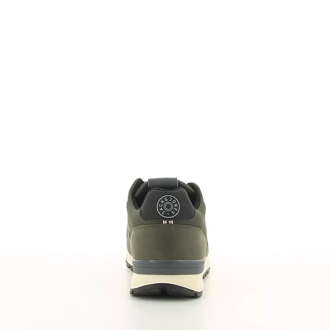 Image (3) de la chaussures Jack & Jones - Baskets Vert en Cuir synthétique